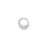 Curb Chain Ring | Large Scale | Sterling Silver