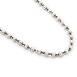 Conso Necklace | White Pearl | Sterling Silver