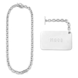 Cuadro Toggle Wallet Chain | Sterling Silver
