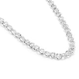 Curba Link Necklace | 10mm | Sterling Silver