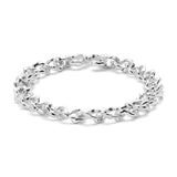 Curba Link Bracelet | 10mm | Sterling Silver