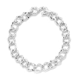 Curba Link Bracelet | 10mm | Sterling Silver