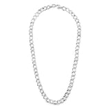 Curba Link Necklace | 10mm | Sterling Silver