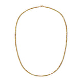 Cherish Necklace | Green Afghan Jade | Yellow Gold