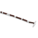 Dryp Bracelet | Dark Brown | Sterling Silver
