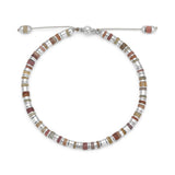 Vexa Bracelet | Matte Mixed Sapphire | Sterling Silver