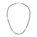 Housa Necklace | Green Pattern | Sterling Silver