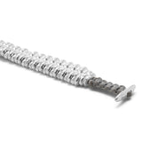 Meander Bracelet | Large Scale | Sterling Silver