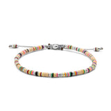 Mini Malli Bracelet | Off White Pattern | Sterling Silver