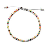 Mini Malli Bracelet | Off White Pattern | Sterling Silver