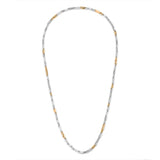 Monolinka Necklace | 4mm | Mixed Metal