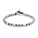 Dryp 2 Bracelet | Brown | Sterling Silver