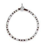 Dryp 2 Bracelet | Brown | Sterling Silver