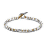 Dryp 2 Bracelet | Off White | Sterling Silver