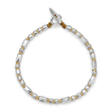 Dryp 2 Bracelet | Off White | Sterling Silver