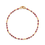Percep Bracelet | Ruby | Yellow Gold