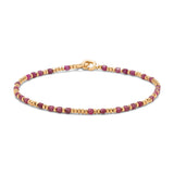 Percep Bracelet | Ruby | Yellow Gold