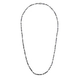 Percep Necklace/Bracelet | Three Wrap | Sapphire | Sterling Silver