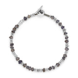 Pilla Bracelet | Iolite | Sterling Silver
