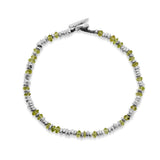 Pilla Bracelet | Peridot | Sterling Silver