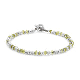Pilla Bracelet | Peridot | Sterling Silver