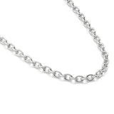 Plaun Link Necklace | 4.5mm | Sterling Silver