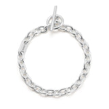 Plaun Link Bracelet | 7mm | Sterling Silver