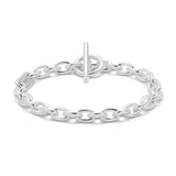 Plaun Link Bracelet | 7mm | Sterling Silver