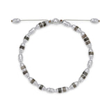 Sura Bracelet | Grey Map Jasper | Sterling Silver