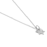 Star Of David Trio Necklace | Sterling Silver