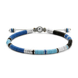 Palli | Blue Pattern | Sterling Silver
