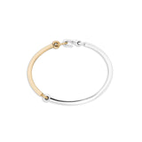 Two Tone Pave Aphelion Bracelet White Gold Yellow Gold- MAOR