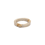 Aphelion Ring | Pave | Yellow Gold
