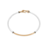 Caelum Bracelet I Two Tone White & Yellow Gold