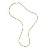 MAOR MCohen collection Cherish necklace Afgan Jade and Yellow gold
