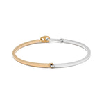 Solid Circinus Bangle Bracelet Rose Gold