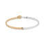 Solid Circinus Bangle Bracelet Rose Gold