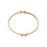 Unity Curb Bracelet | 3mm I Yellow Gold