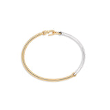 Two Tone Equinox Bracelet Yellow Gold White Gold- MAOR