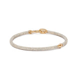 Equinox Bracelet | Full Pave | Yellow Gold