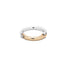 Two Tone Equinox Ring White Gold Yellow Gold- MAOR