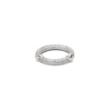 Equinox Ring | Full Pave I White Gold