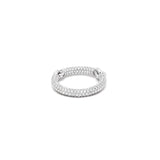 Equinox Ring | Full Pave I White Gold