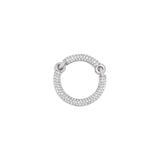Equinox Ring | Full Pave I White Gold