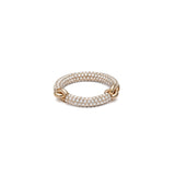 Equinox Ring | Full Pave I Yellow Gold