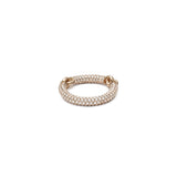 Equinox Ring | Full Pave I Yellow Gold
