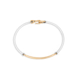 Lyra Bracelet | Two Tone Yellow & White Gold