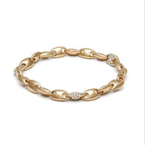 Neo Bracelet | 7mm | Edge Pave | Yellow Gold