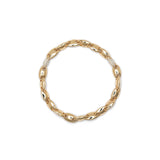 Neo Bracelet | 7mm | Edge Pave | Yellow Gold