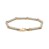 Orion Bracelet | Full Pave | Yellow Gold